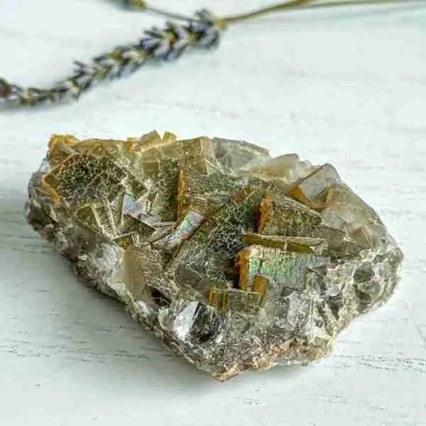 Rainbow Iridescent Fluorite