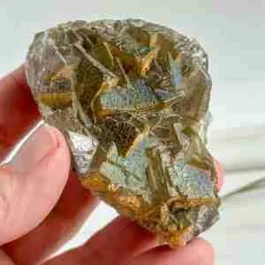 Natural Rainbow Iridescent Fluorite Pakistan