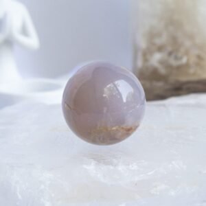 Soul Soother Crystal Set. A calming crystal set for emotional healing and softness—featuring Blue Rose Quartz, Angelite, and Orca Agate