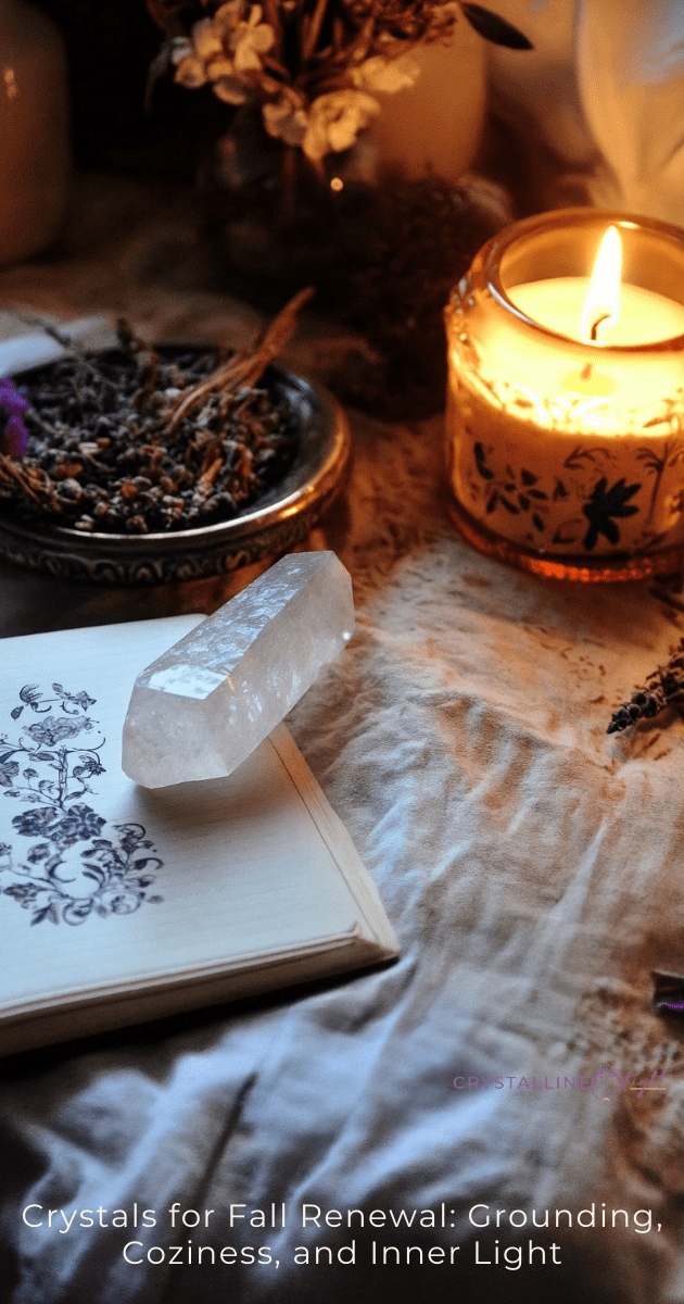 Crystals for Fall Renewal Grounding, Coziness, and Inner Light