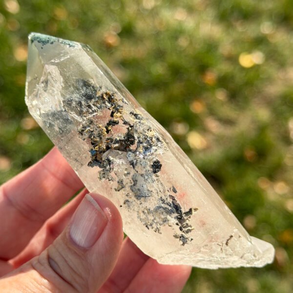 Himal Ganesh Clear Quartz Point