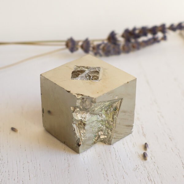 Natural Pyrite Cube from Spain