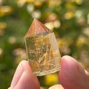 Rutilated Quartz Mini Tower
